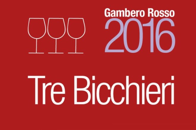 Vinhos premiados com Tre Bicchieri no Gambero Rosso 2016