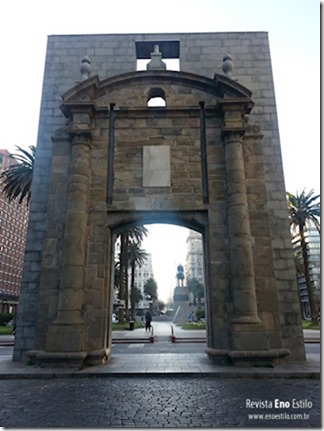 Centro histórico da capital Montevidéu.